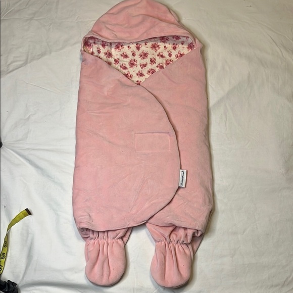 Eddie Bauer Pink Baby Swaddle One Piece - Picture 1 of 5